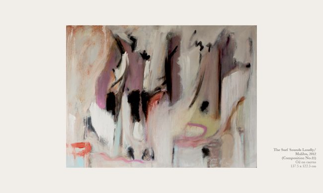 The Surf Sounds Loudly/Malibu, 2012 (Composition No.11)